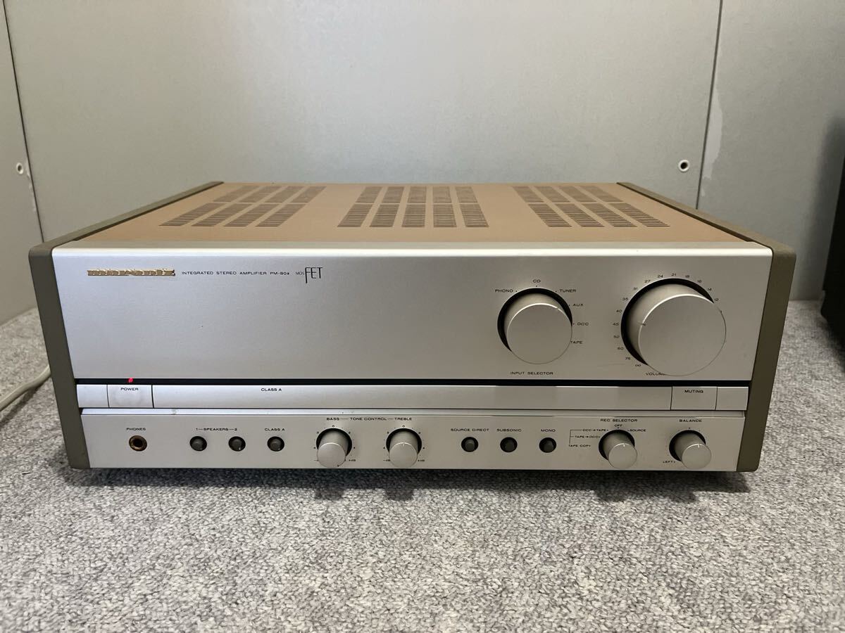 marantz プリメインアンプ PM-80AF オーディオ マランツ 音響機器 Marantz マランツ PM-80AF プリメインアンプの買取実績 | 大阪 京都
