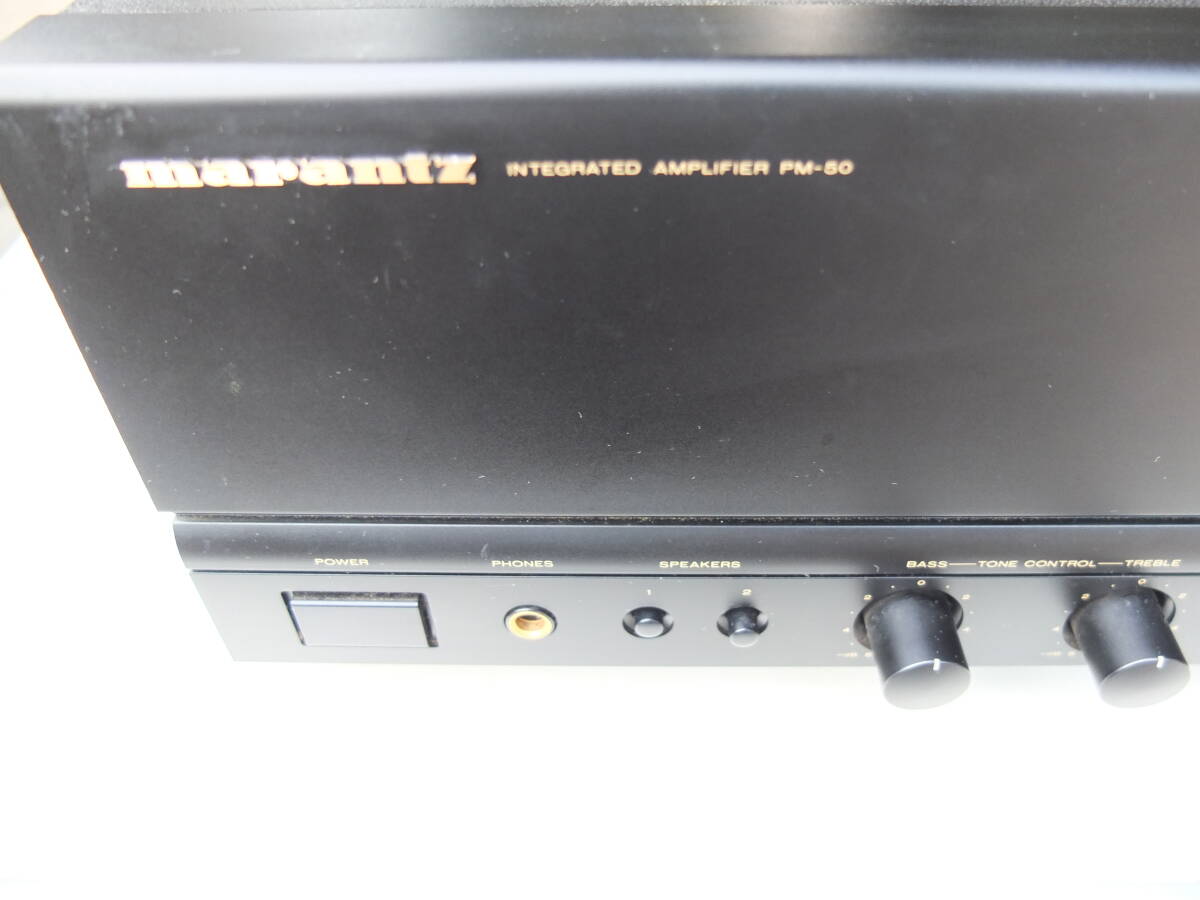 MARANTZ PM-50 アンプ Marantz PM-50 Stereo Integrated Amplifier Vintage Tested in Good